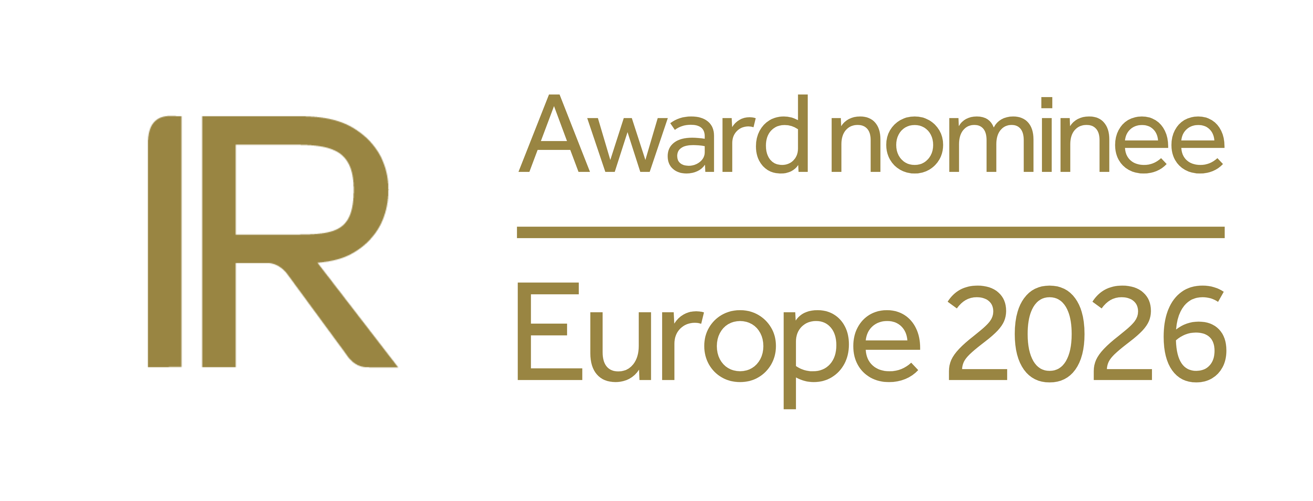 IR Award Nominee - Europe 2026